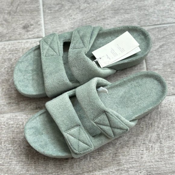 NWT A New Day Women's Remi Platform Slide Sandals -Sage Green - All Size - Picture 5 of 5